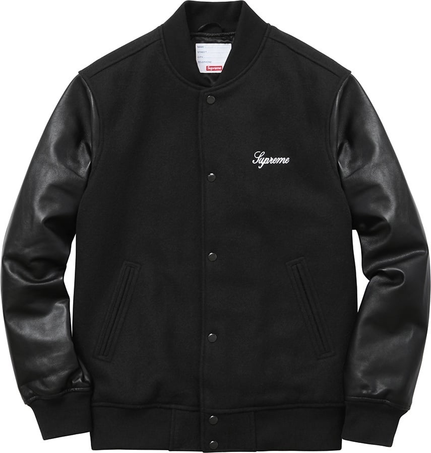 Wool Varsity Crew Jacket